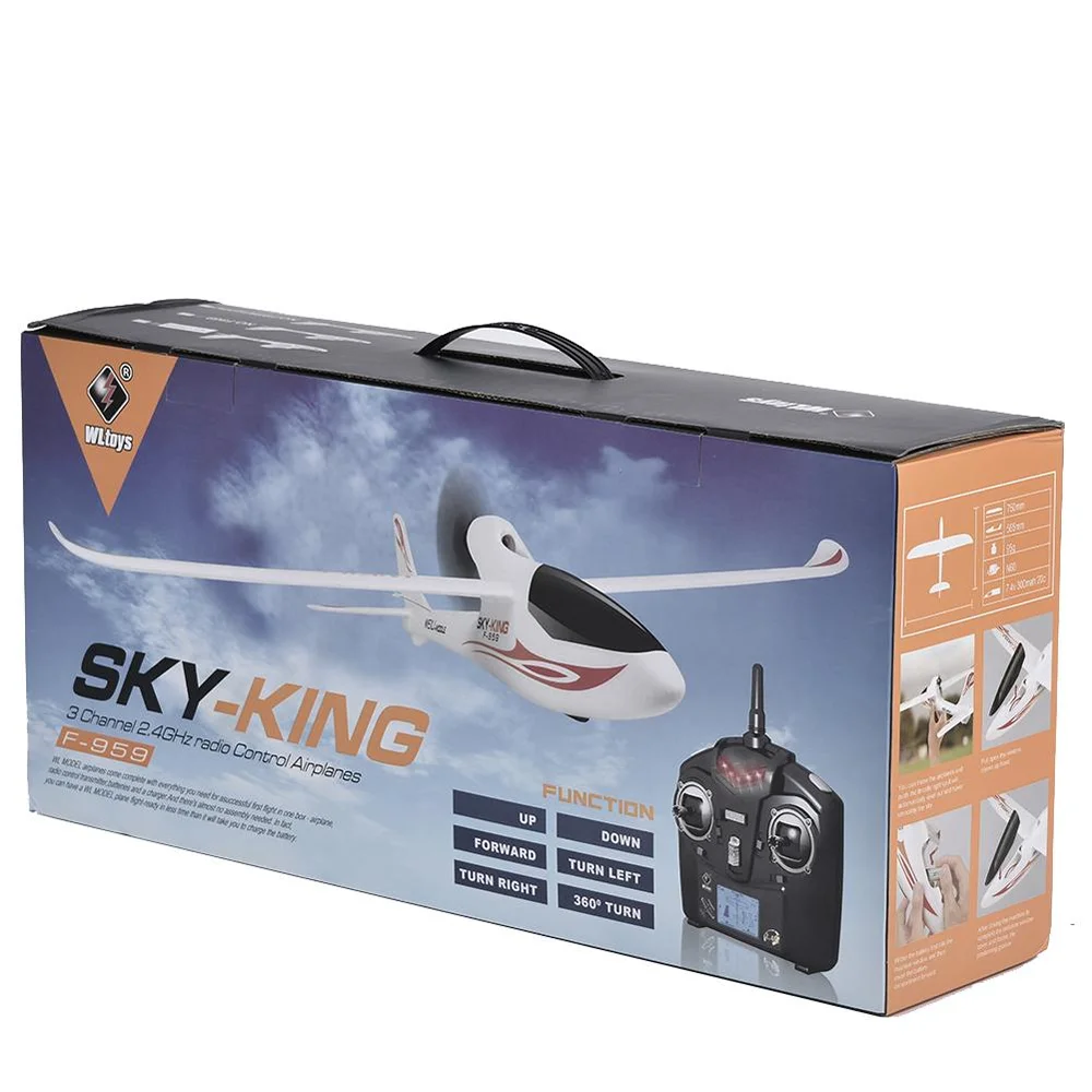 радиоуправляемый самолет wltoys f95