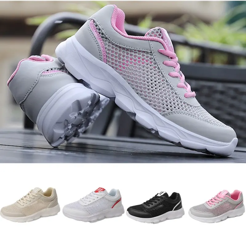 Женская обувь Кроссовки на плоской подошве повседневная Удобная Дышащий