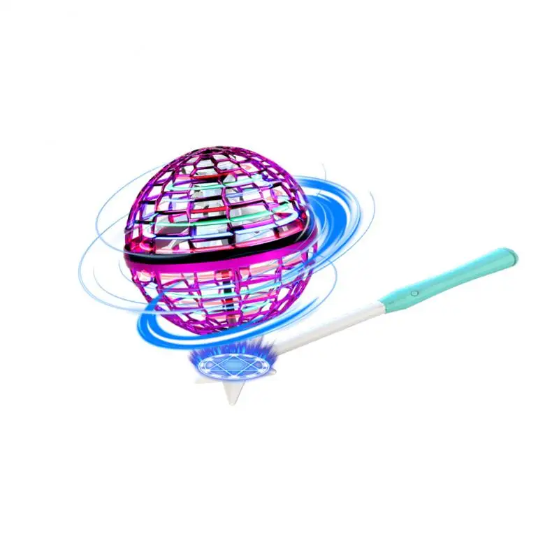 

1PC Flynova Pro Spinner Mini Globe Shape Controller Flying Toy Light Hand Control Operated Drones Gift For Kids Adults New