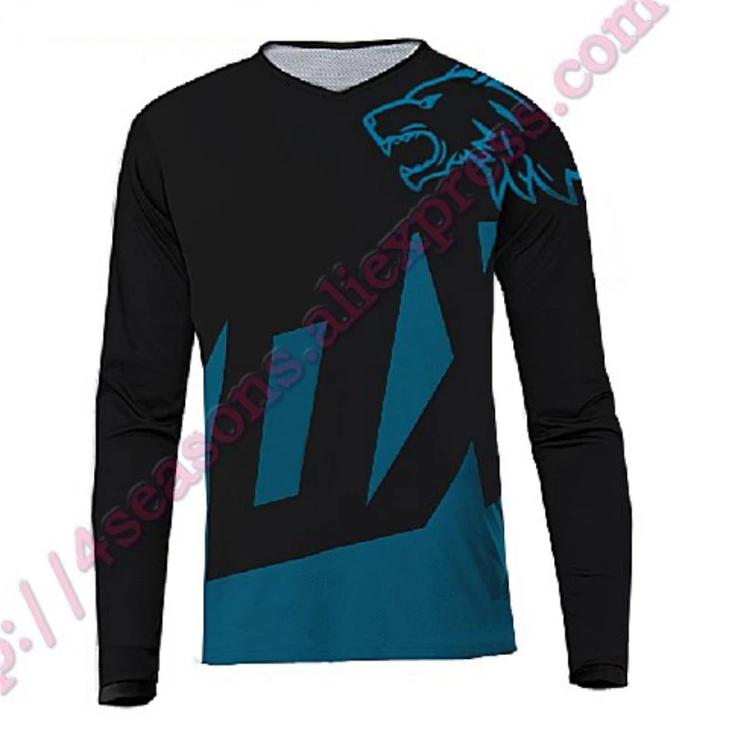 

NEW 2020 Unisex Moto MX Mountain Bike Motocross Jersey BMX DH MTB T Shirt Clothes Long Sleeve MTB Breathable Quick Dry