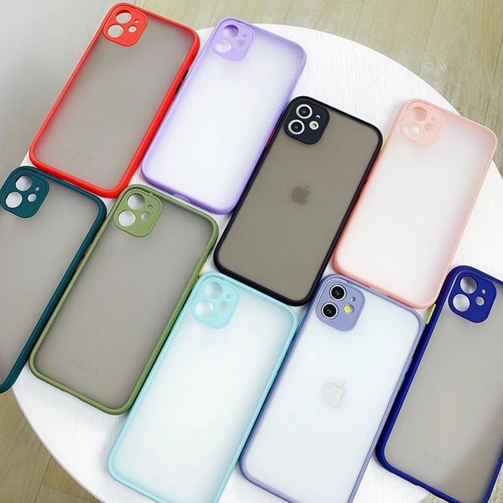 

Camera Lens Protect Phone Case For iPhone 13 12 11 Pro Max X XR TPU Transparent Cover For iphone 13 case Shockproof coque
