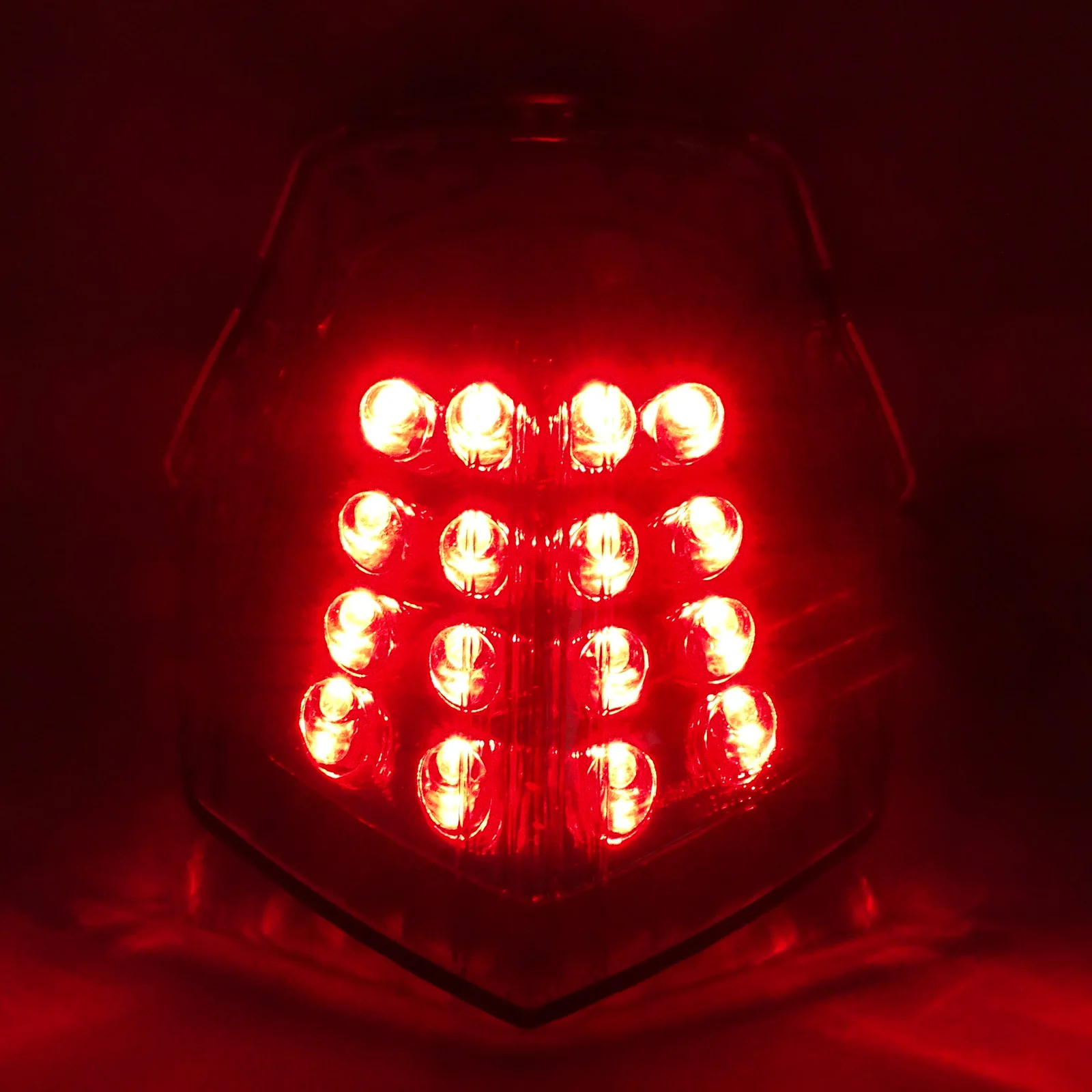 Мотоциклетный Светодиодный Интегрированный задний фонарь E-Mark стоп-сигнал