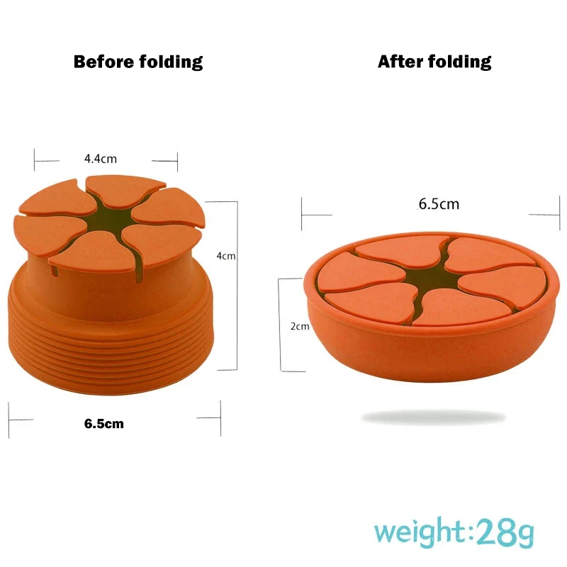 Скидка 2 шт., складной силиконовый чехол для наушников