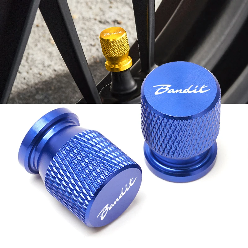 

For SUZUKI Bandit 1200 1250/S/F 250 400 650 GSF650 GSX1250 GSX1400 Motorcycle CNC Accessories Wheel Tire Valve Stem Cap Cover