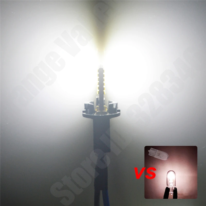 100 шт. супер яркий T10 LED 194 501 W5W 24 SMD 4014 Canbus безошибочные автомобильные интерьерные