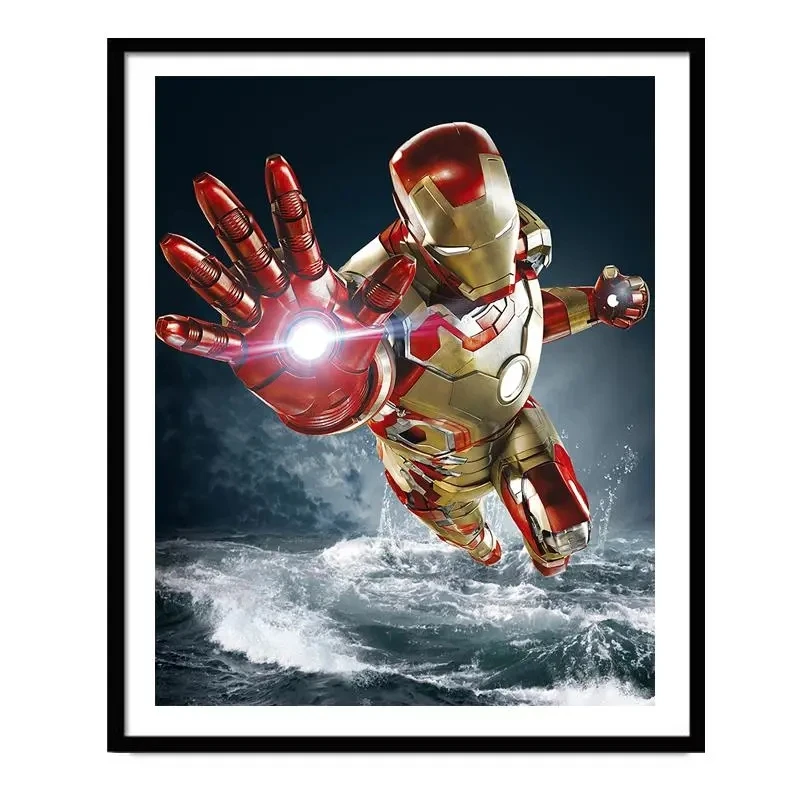 

2021New Large Diamond 5D Painting Full Drill Super Hero Anime Embroidery Rhinestone Picture Mosaic Decoration Quality Assurance