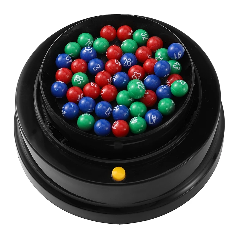 

Electric Lucky Lottery Toy Number Picking Machine Mini Lottery Bingo Games Shake Lucky Ball Entertainment Board Game Party Games