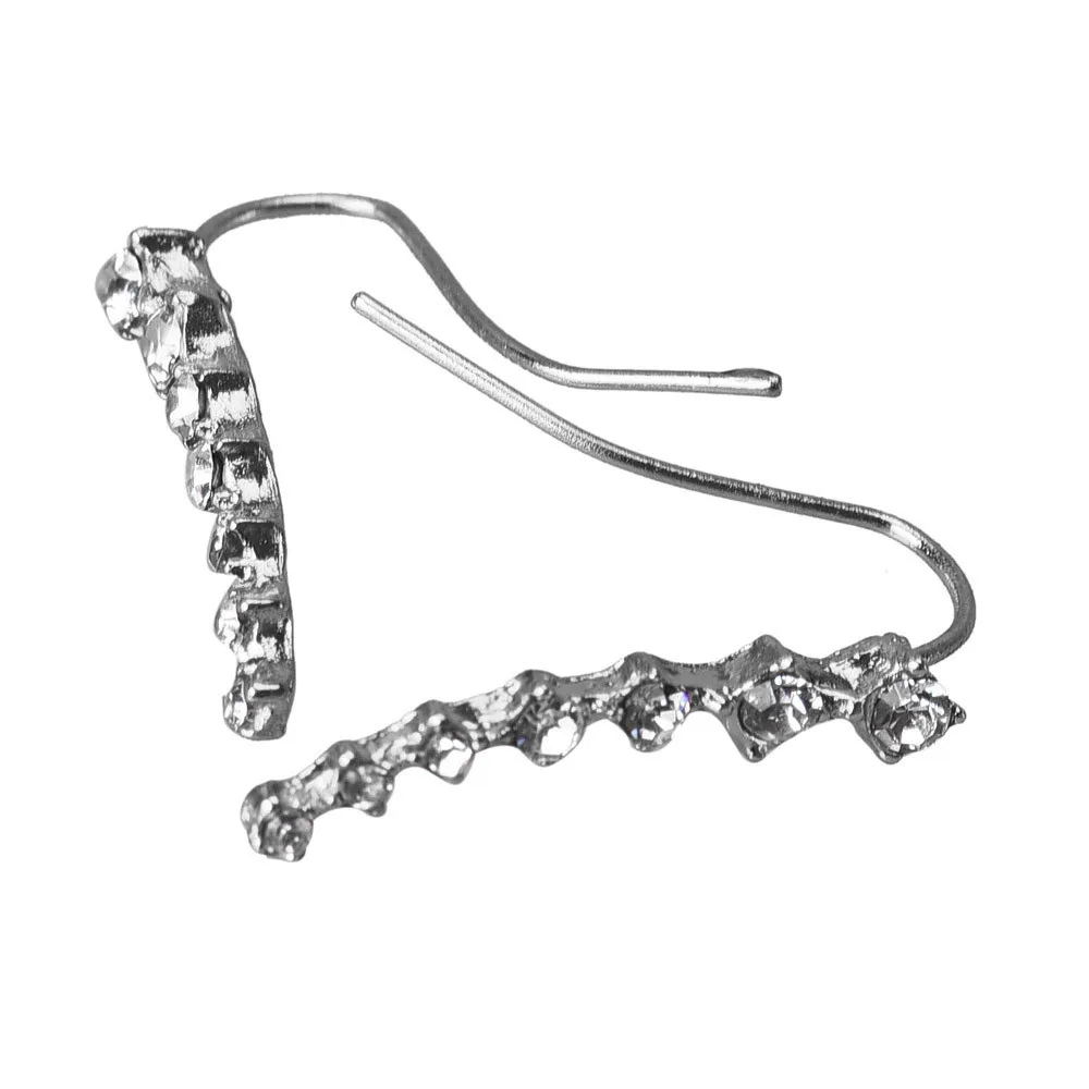 

Cartilage Conch Fake Without Piercing Cuff Earring Earcuff Wrap Rock Earring Cuff No Piercing Women Crystal Clip Ear Adjustable