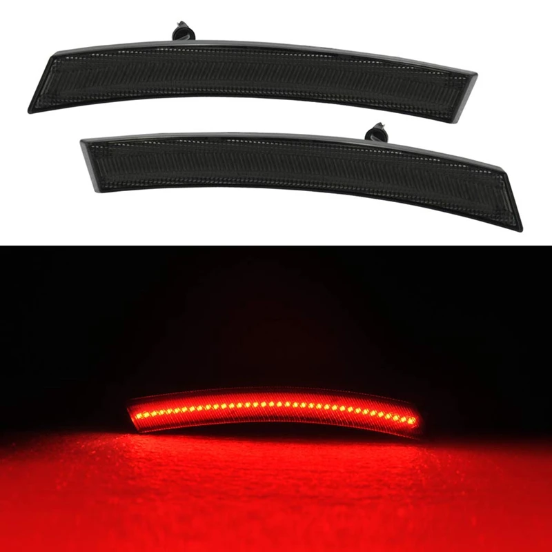 4 шт. желтый красный светодиодный боковой габаритный фонарь для Mini Cooper R55 R56 R57 R58 R59