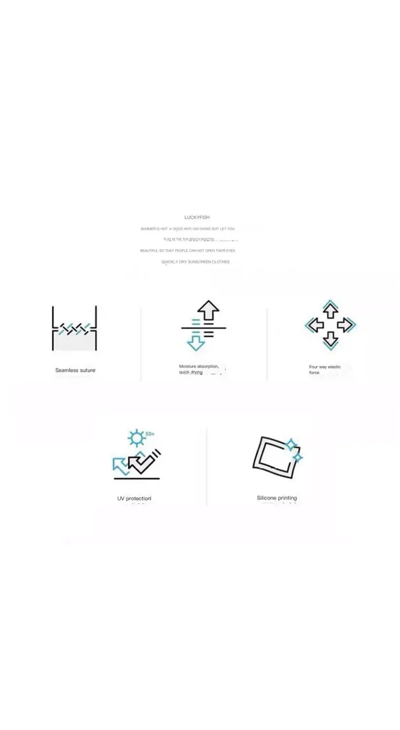 LuckyFisf для плавания, сёрфинга, топ, Рашгард, мужская спортивная куртка, модный костюм для морского сёрфинга, быстросохнущие колготки, топ, блузка, Прямая поставка
