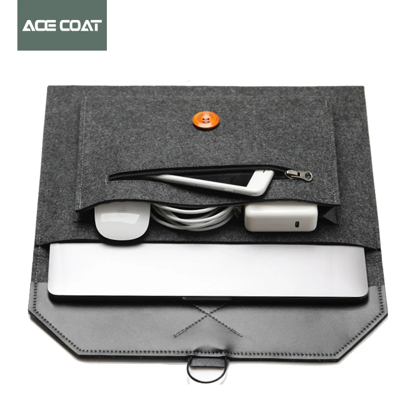 Карманы ACECOAT для Macbook Air /pro 15 4 Retina 13 3 дюйма/macbook Чехол ноутбука чехол huawei matebook d14 x