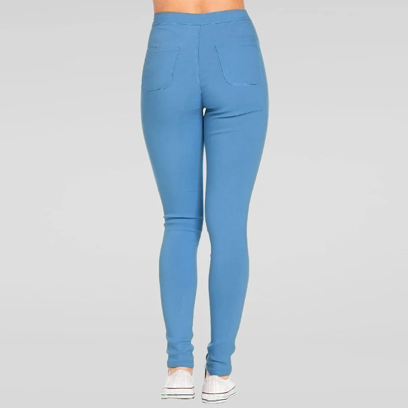 Women Stretch Pants Skinny High Waisted Slim Mom  Female trouser  Sexy Hip Cargo Office Wholesale Black Red Blue Women's pants