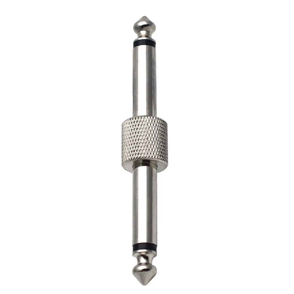 

6.35mm Guitar Effects Pedal Connector Coulper Jack Interface Cable Adaptor Electric Pedal Pedalboard Board Accessories