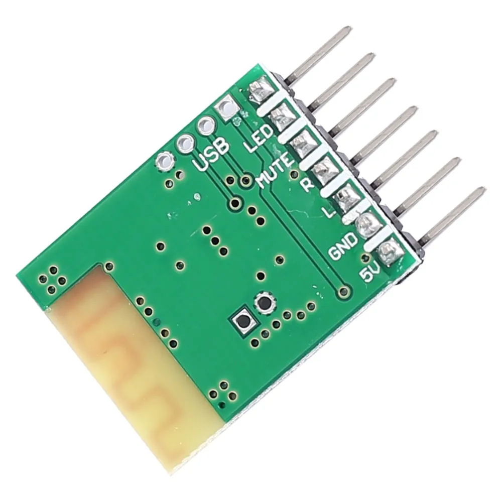 100 шт./лот 5 в моно стерео приемник Bluetooth аудио модуль универсальный 7PIN выходной