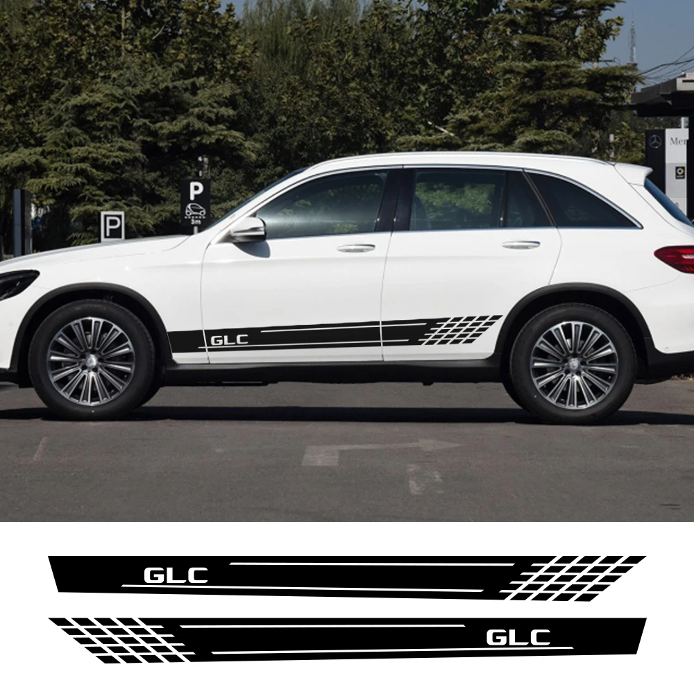 Из 2 предметов для Mercedes Benz GLE купе C292 W166 W167 GLA GLC Автомобильная виниловая пленка