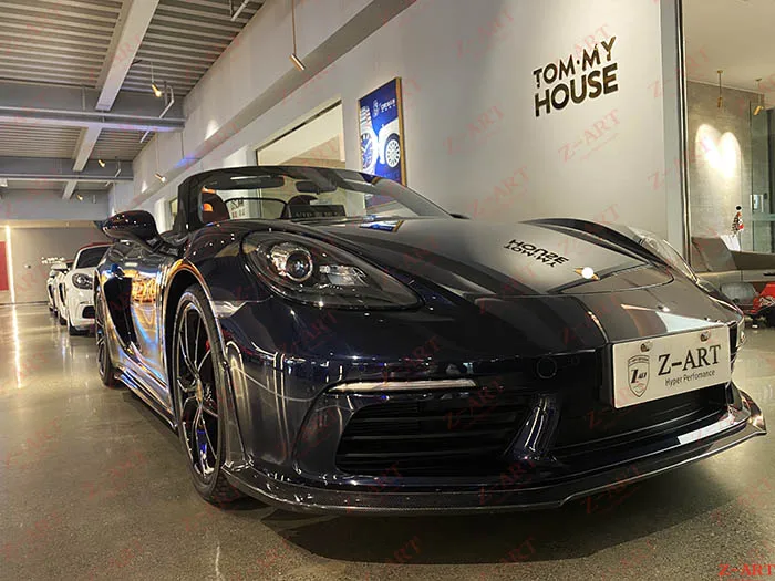 2017 2020 Z ART 718 углеродное волокно тюнинг пакет для Boxter Cayman из циркониевого Тюнинг