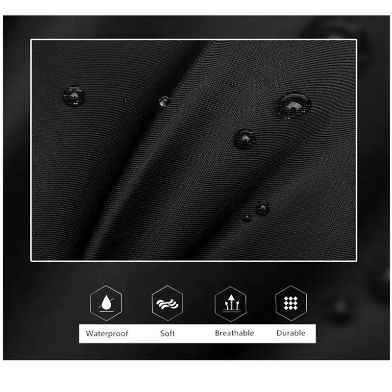 Женский Повседневный водонепроницаемый рюкзак Fengdong черный или синий Легкий