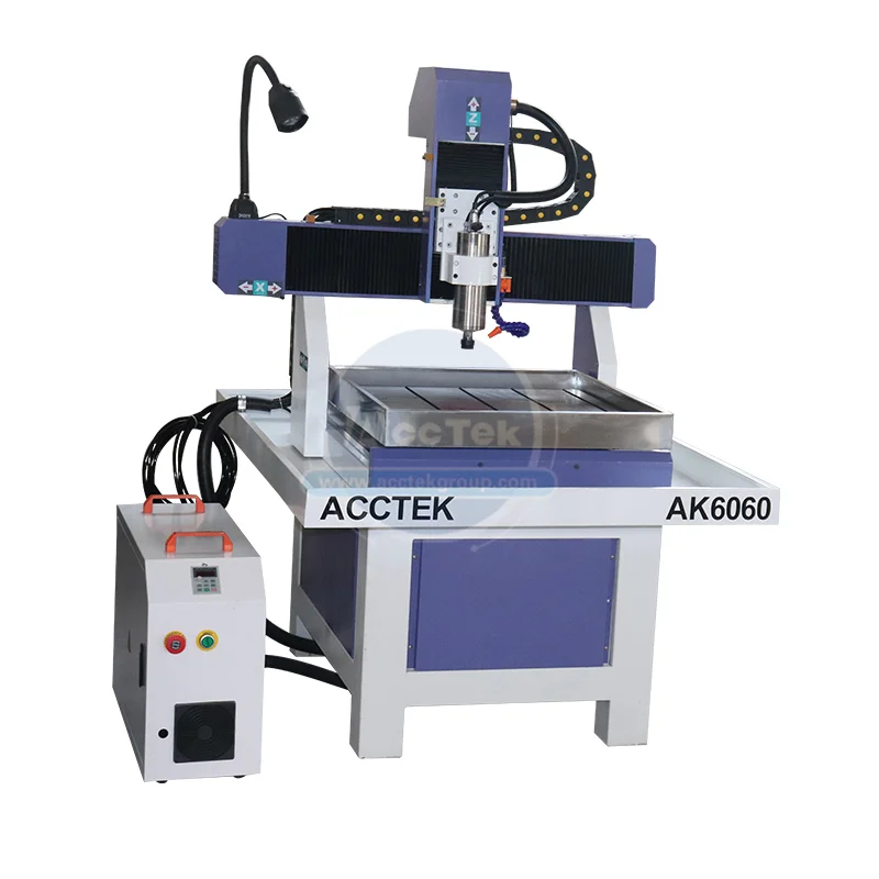 Smart metal cut cnc router/homemade cnc router AK6060 with Mach 3 control system