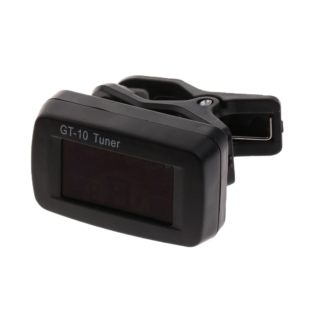 Многофункциональный электронный тюнер с зажимом светодиодный экран для гитары