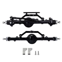cnc metal d90 front and rear axle for 110 rc crawler rc4wd d90 d110 gelande ii tf2 yota ii axle upgrade parts