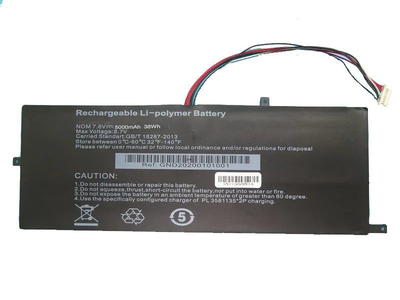 

Laptop Battery For BYONE X8 Max ZWH15 7.4V 3000mAh 37Wh