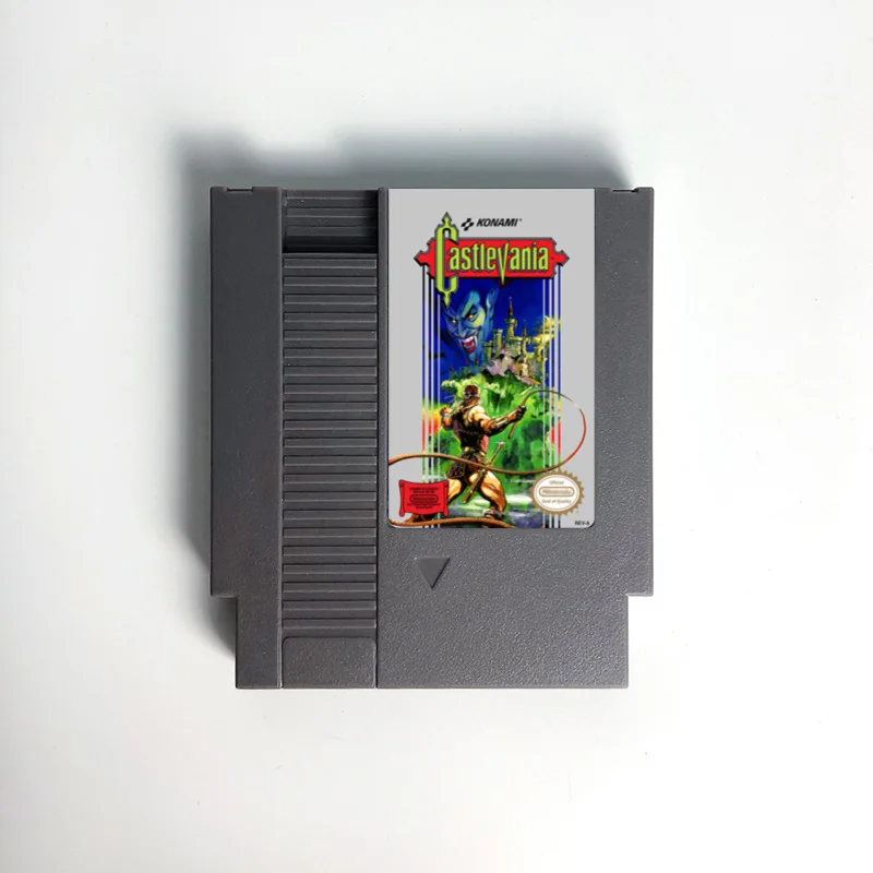 

Игровой картридж Castlevania для консоли NES, 72 контакта, 8 бит