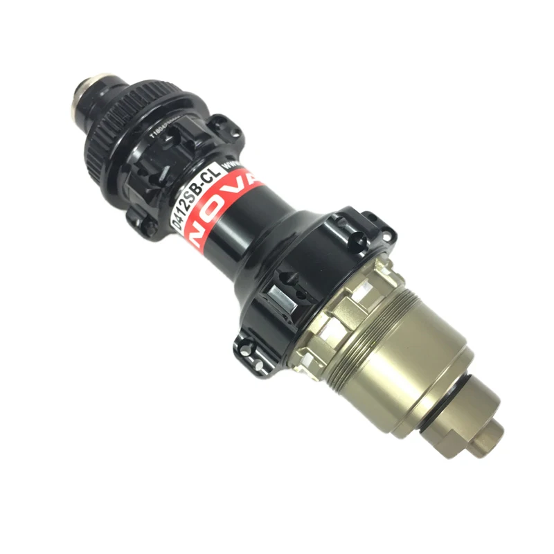 Novatec D412SB CL центральный замок для дороги задний прямой вытяжной MTB XC 24 отверстия QR 10
