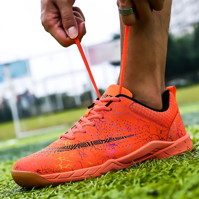 Badminton Shoes Men Professional Training Sport Shoes Breathable Light Sneakers Men Athletic Shoe Anti-Slippery Tennis Sneakers