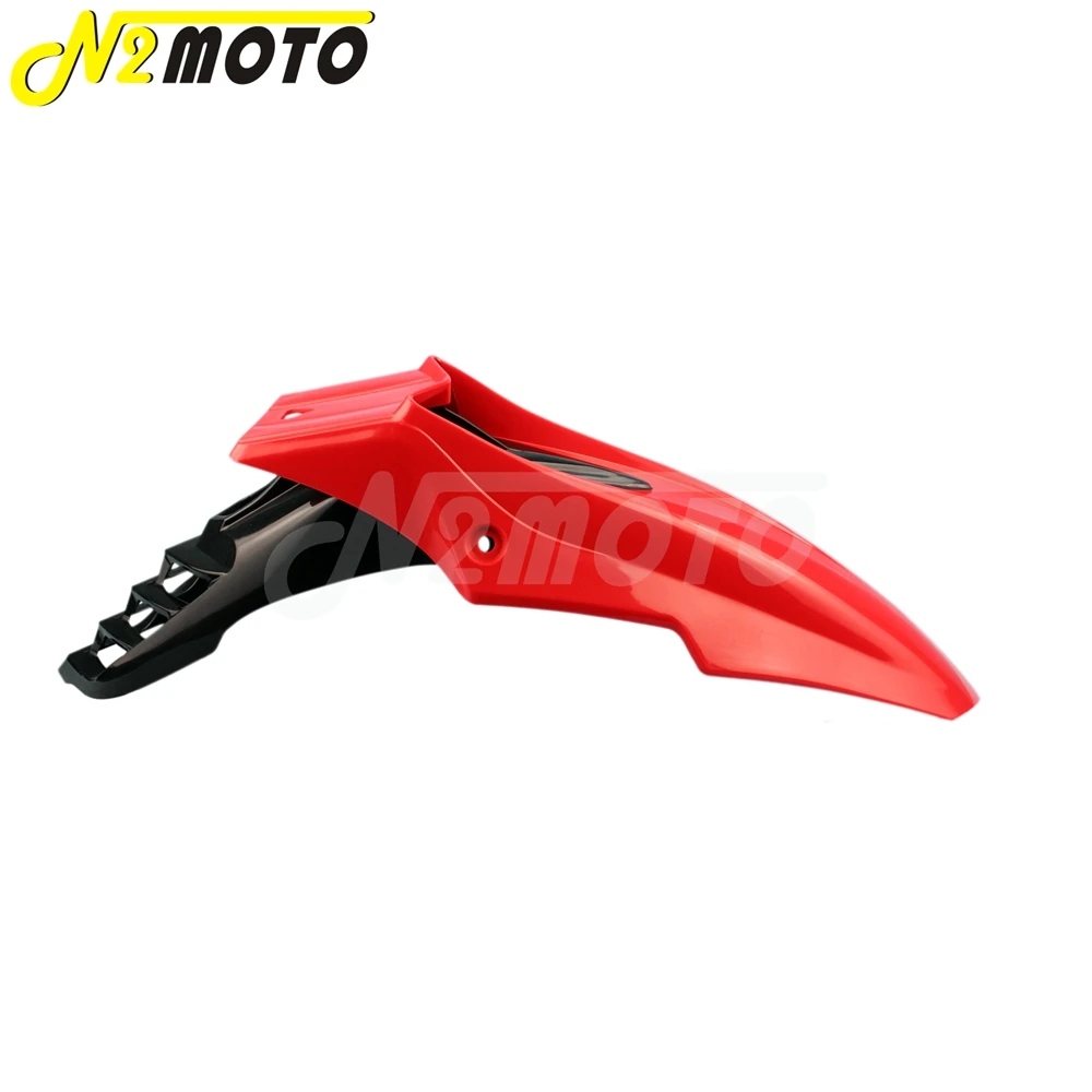 Красные передние крылья 14 видов цветов Supermoto Evo для Honda Yamaha Suzuki DRZ KX YZ WR XR CRF 125 250 450 500