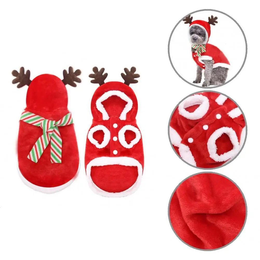 

Easy-wearing Soft Texture Fashion Pet Dogs Scarf Hooded Coat for Autumn Winter