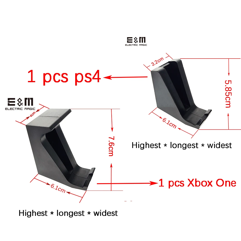 1pcs Xboxone1pcs ps4 2 шт. настенная подставка держатель крепление док-станция игровой контроллер геймпад ручка для хранения кронштейн для Playstation 4 xbox One PS4 Pro консоль хост - Цвет: 1pcs Xboxone1pcs ps4