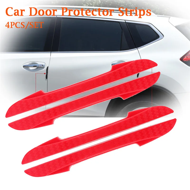 4 шт. защитная накладка на бампер для автомобиля наклейки дверь BMW Audi Volkswagen Ford Honda