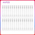 48 шт., детская пустая трубка для мыла