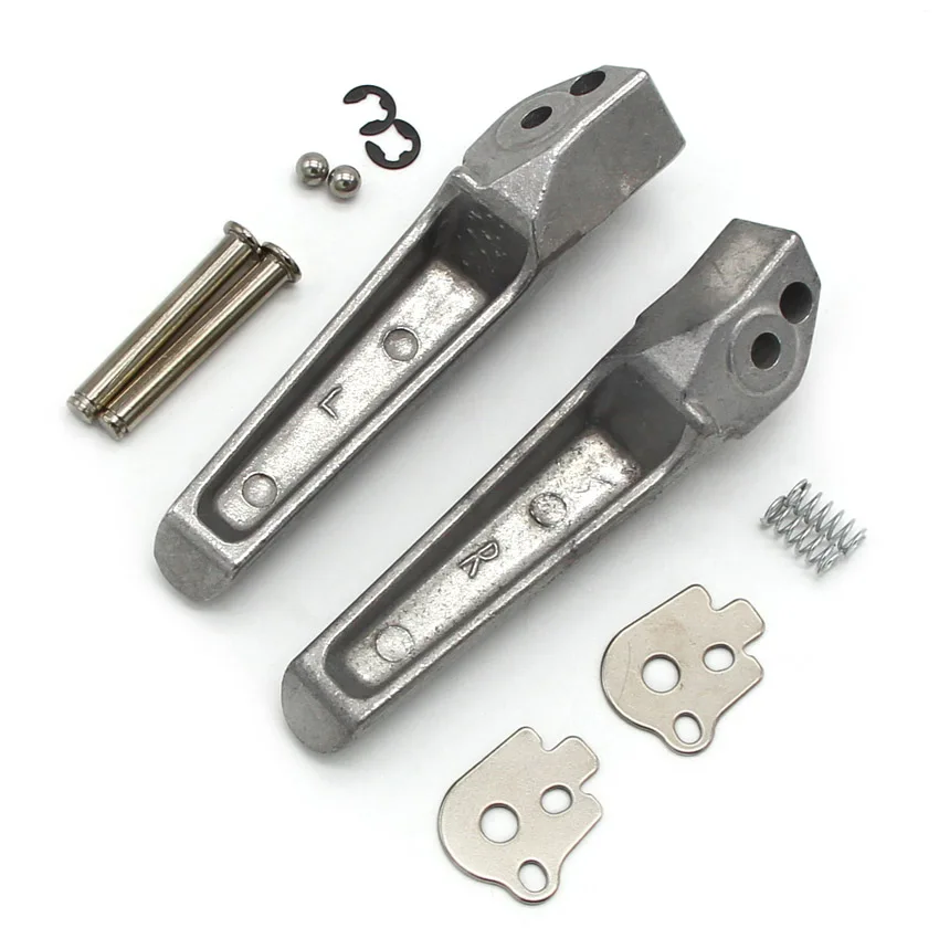 Für honda cbr500 cbr500r msx125 grom 125 cb500f cbr650f crf1000 crf1000d afrika twin motor cyle dct fuß stifte hintere fußstützen gesetzt – Detail 6