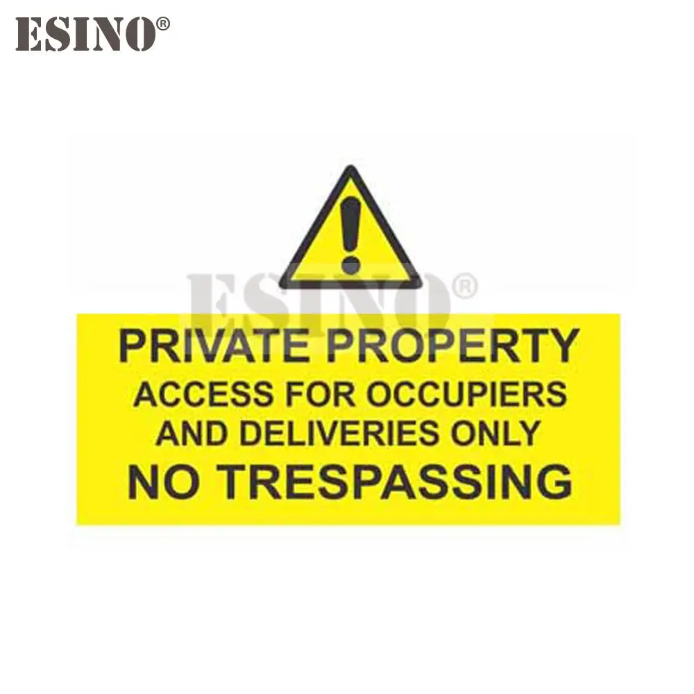 Стайлинг автомобиля креативПредупреждение личная собственность без ограничений мультфильм ПВХ наклейка Водонепроницаемая наклейка для кузова автомобиля виниловый узор