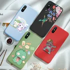 Чехол для Redmi 9A, силиконовый чехол ярких цветов для телефона Xiaomi Redmi 9A, 9 A, Redmi 9AT, бампер, Мягкий матовый ТПУ, милый мультяшный Ленивец
