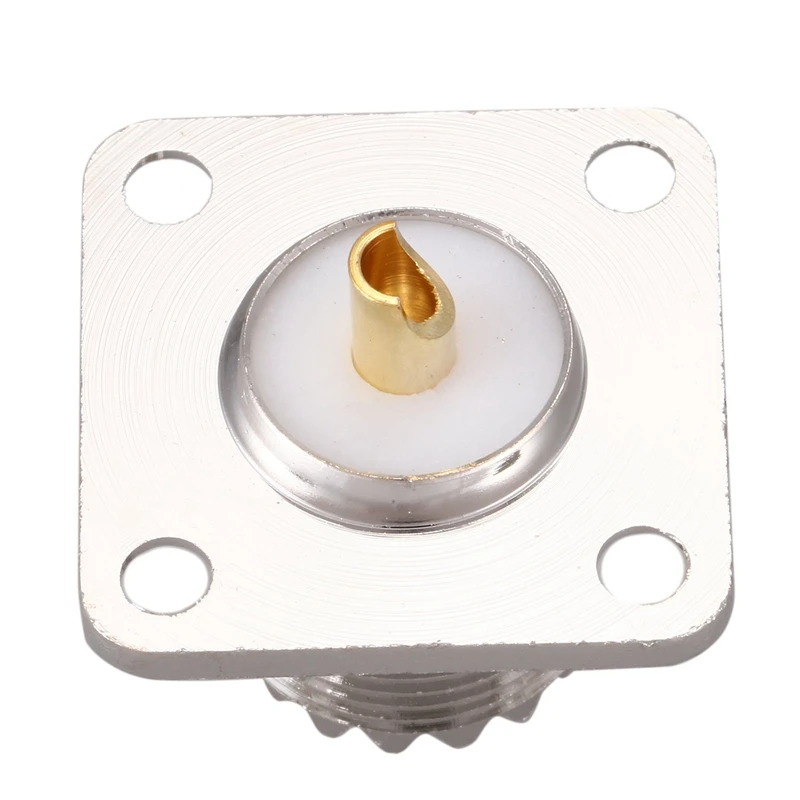 1 Pcs UHF Male PL259 To N Female M/F Straight Coax RF Adapter &amp SO-239 Jack Square Shape Solder Cup Connec | Электроника