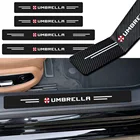 Автомобильная наклейка на дверь из углеродного волокна и волокнистого волокна, автомобильная декоративная пластина для зонта, все модели, автомобильные аксессуары, инструменты, товары