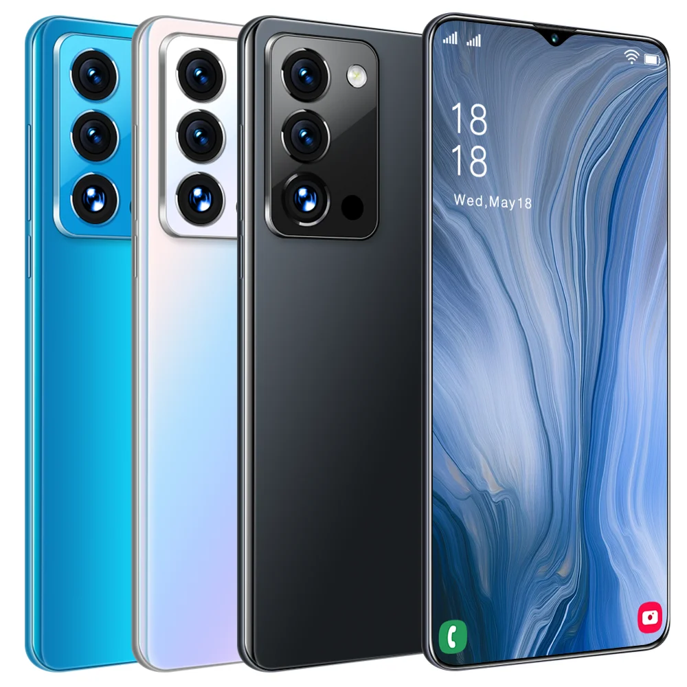 global version rino7 pro 12gb 512gb newest 7 0‘’ 6800mah huawe full screen 5g smartphone deca core 4g lte network mobile phone free gl