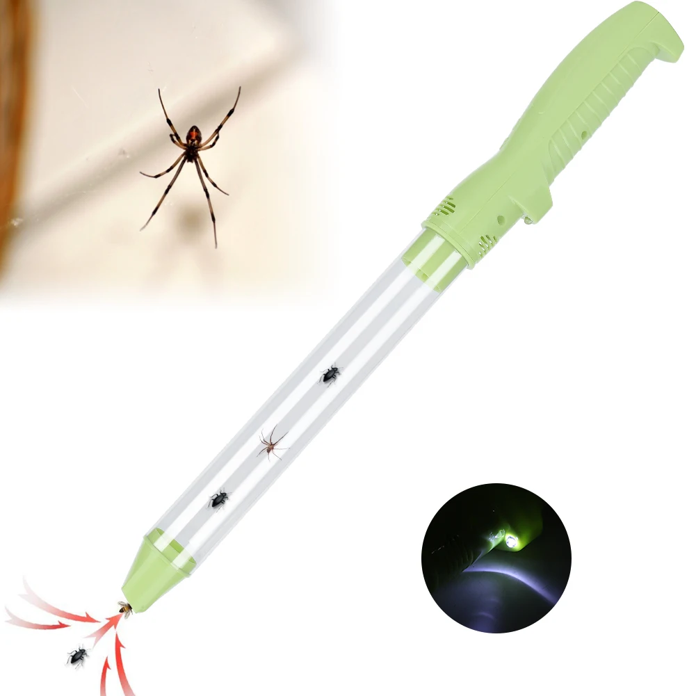 

Household Electronic Tube Insect Catcher Vacuum Pipe Traps Flies Mosquito Cockroach Portable Pest USB Rechargeable Repeller
