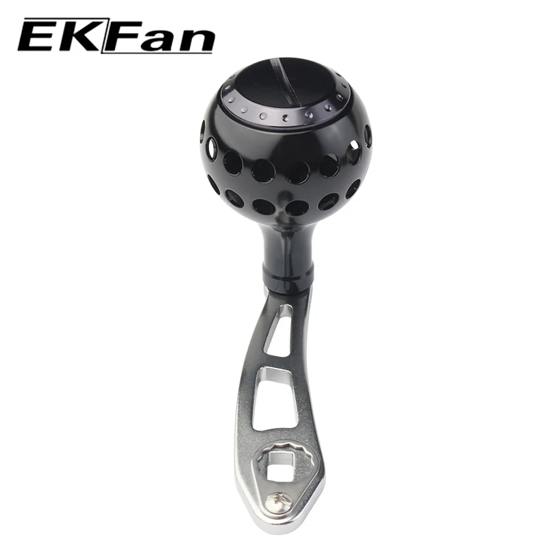 EKFan Рыболовная катушка из алюминиевого сплава рокер прочная Одиночная ручка для