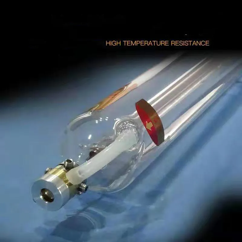 Основные характеристики CO2 лазерная трубка металлическая головка 800 мм 50 Вт