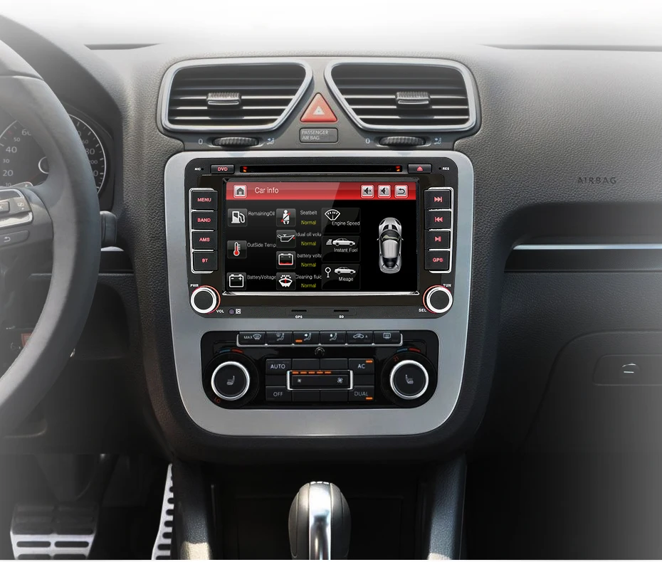 Car Multimedia player GPS 2 Din 256M Autoradio For VW/POLO/PASSAT b6/golf 5/Skoda/Octavia/SEAT/LEON radio dvd automotivo