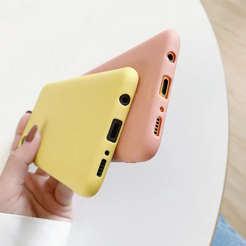 Силиконовый чехол для Samsung Galaxy A21 A71 A01 A51 A50 A20E A70 твердые конфеты M30S A7 2018 S8 S9 S10 Plus S20
