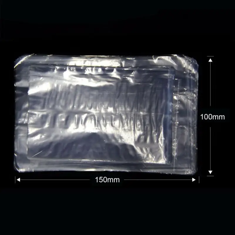 

100pcs Multi-size Transparent POF Shrink Wrap Film Heat Seal Bag Gift Packing For Packaging Soaps Box Jars Cosmetics