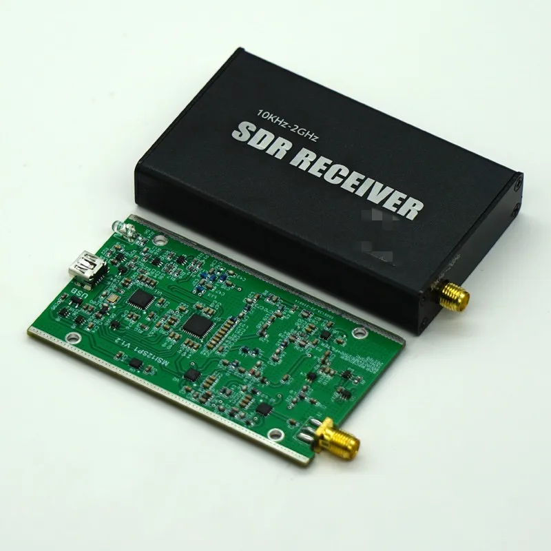 MSI.SDR Msi001 + Msi2500 от 10 кГц до 2 ГГц SDR ресивер HF AM FM SSB CW 12bit ADC HDSDR consol GNUradio Touch |