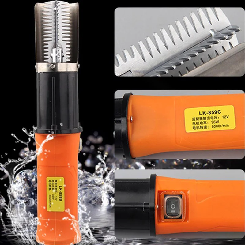 

1 Pcs Electric Fish Scaler Fishing Scalers Clean Remover Cleaner Descaler Waterproof XHC88