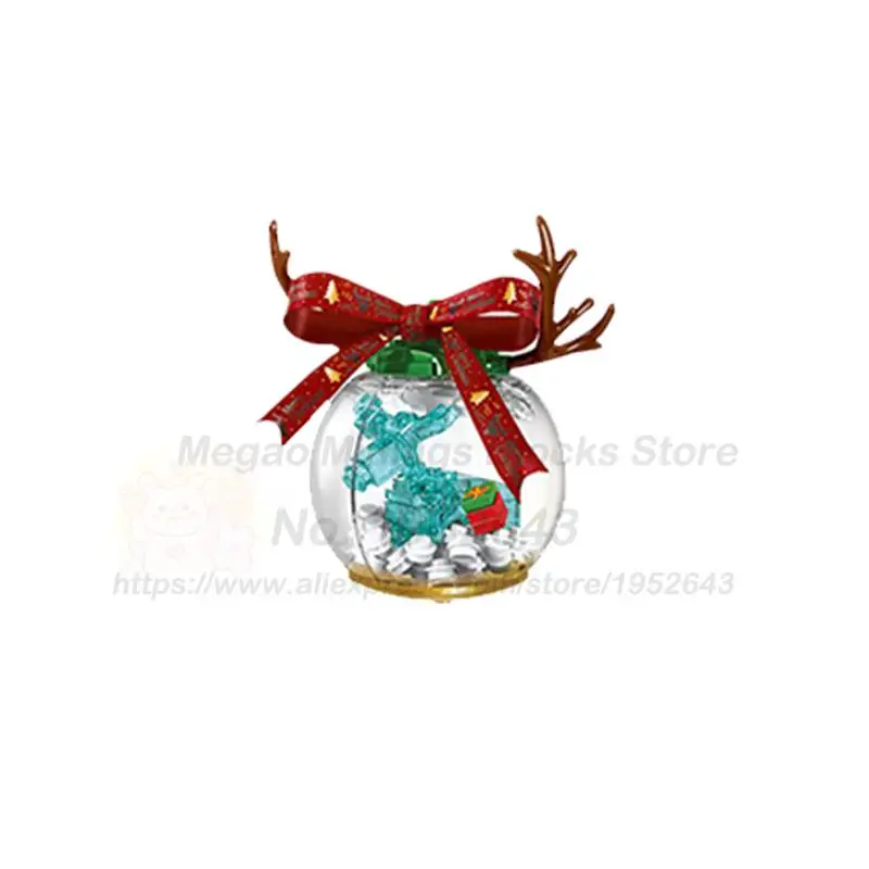 4 pcs/pack MOC Christmas Blind Boxes Santa Claus Ice Elk The Nutcracker Tree Decorations Building Blocks Kids Toys Diy | Игрушки и хобби