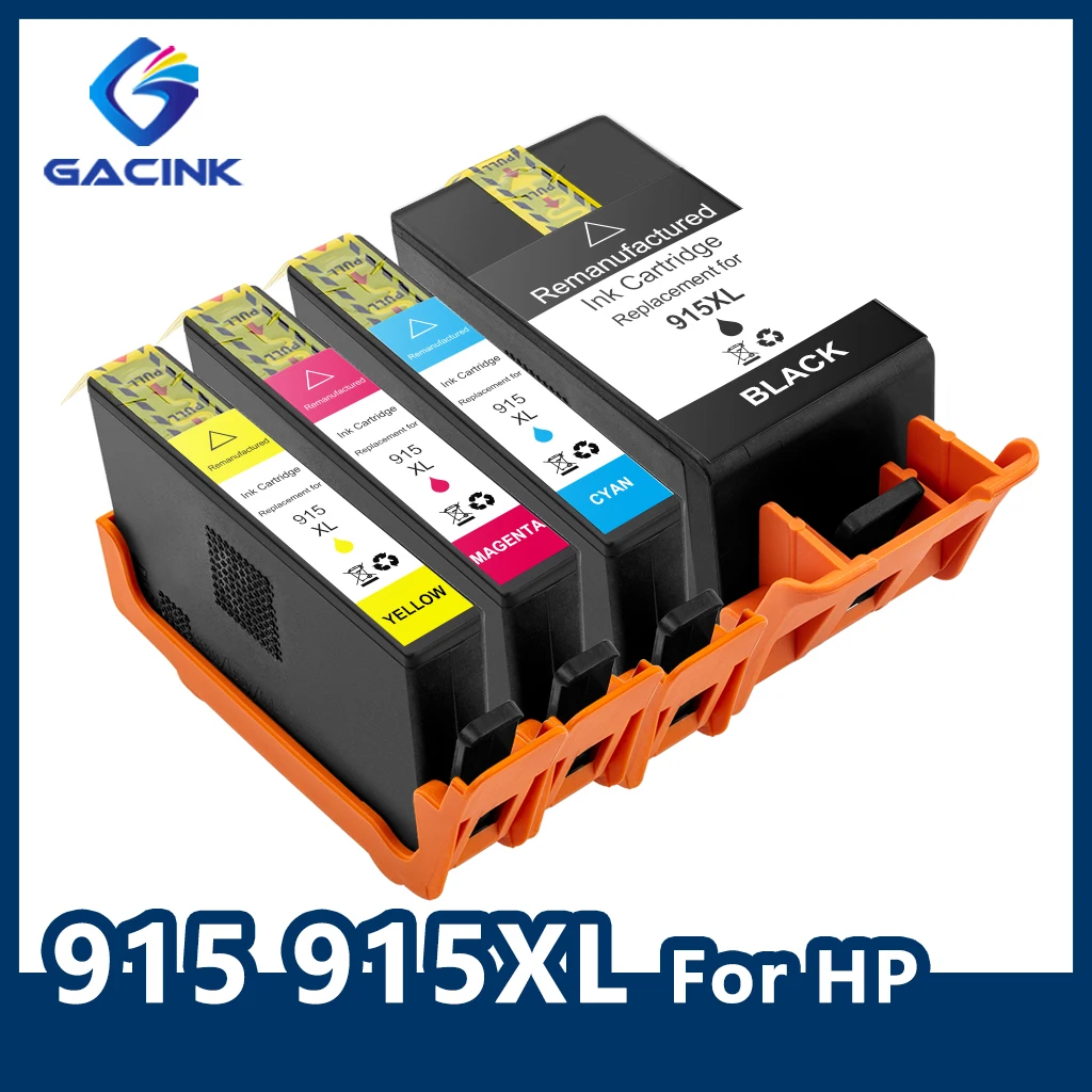 

GACINK 915 915XL Compatible Ink Cartridge For HP OfficeJet Pro 8012 8014 8015 8020 8022 8023 8024 8025 8026 8028 8035 8030 8010