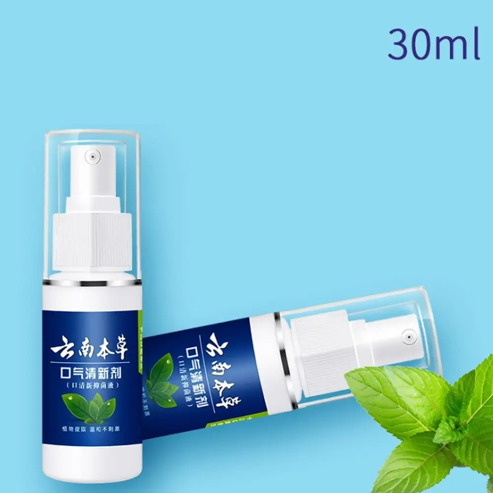 

Hot Wholesale 30ml Breath Freshener Mouth Spray Oral Remove Fresh Smoke Odor Treatment Spray Breath Breath Refresher Bad R3G0